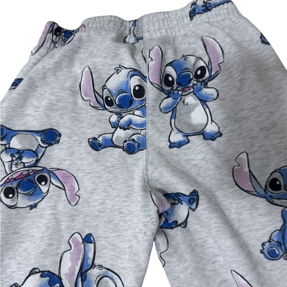 Disney Gray pants Bottoms with Blue Character Design - Picture 3 of 5
